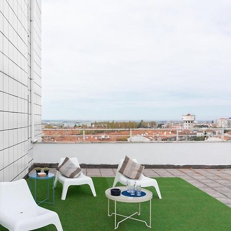 8Rooftop - T2 Com Terraco E Vista Para As Salinas! Lägenhet Aveiro Exteriör bild